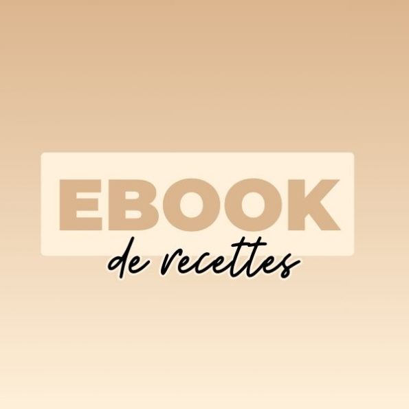 ebook de recettes
