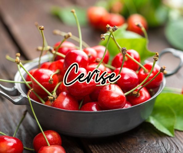 cerise fruit été juin juillet